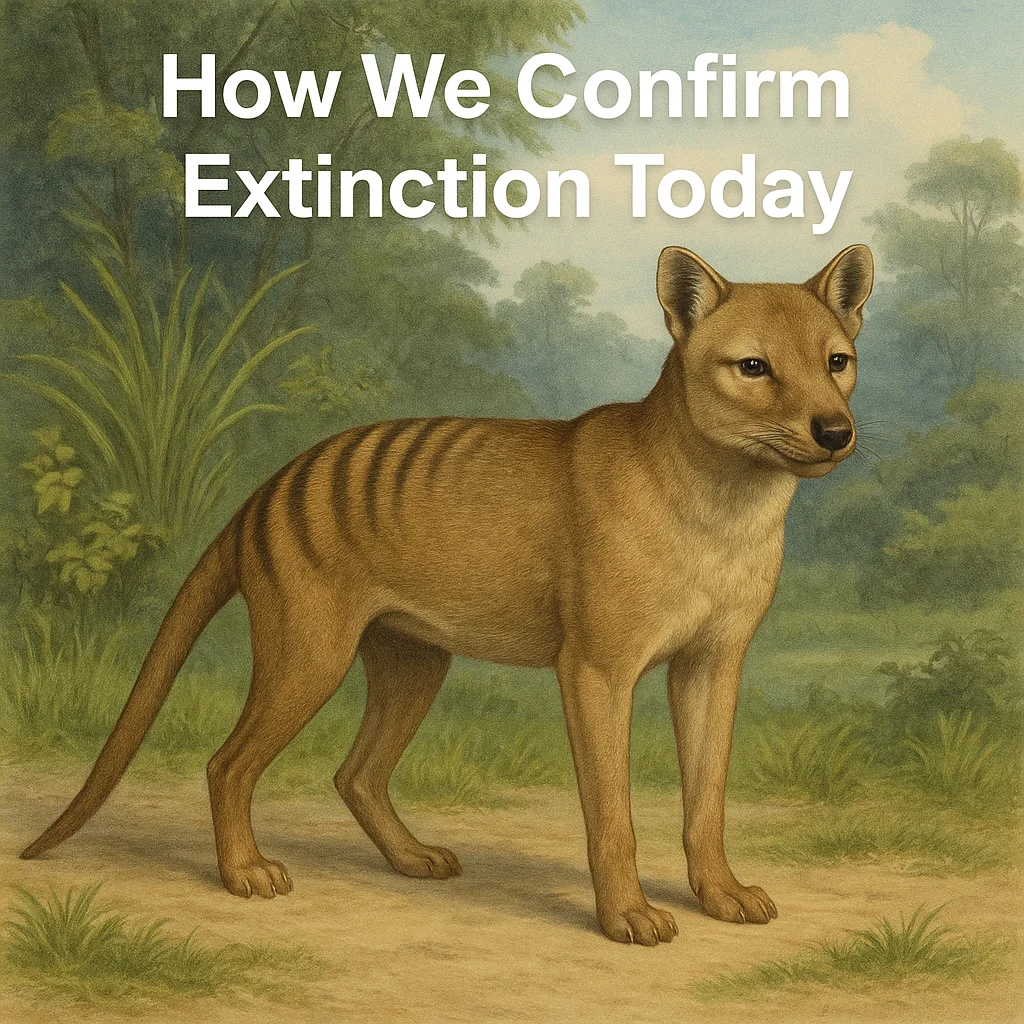 How We Confirm Extinction Today