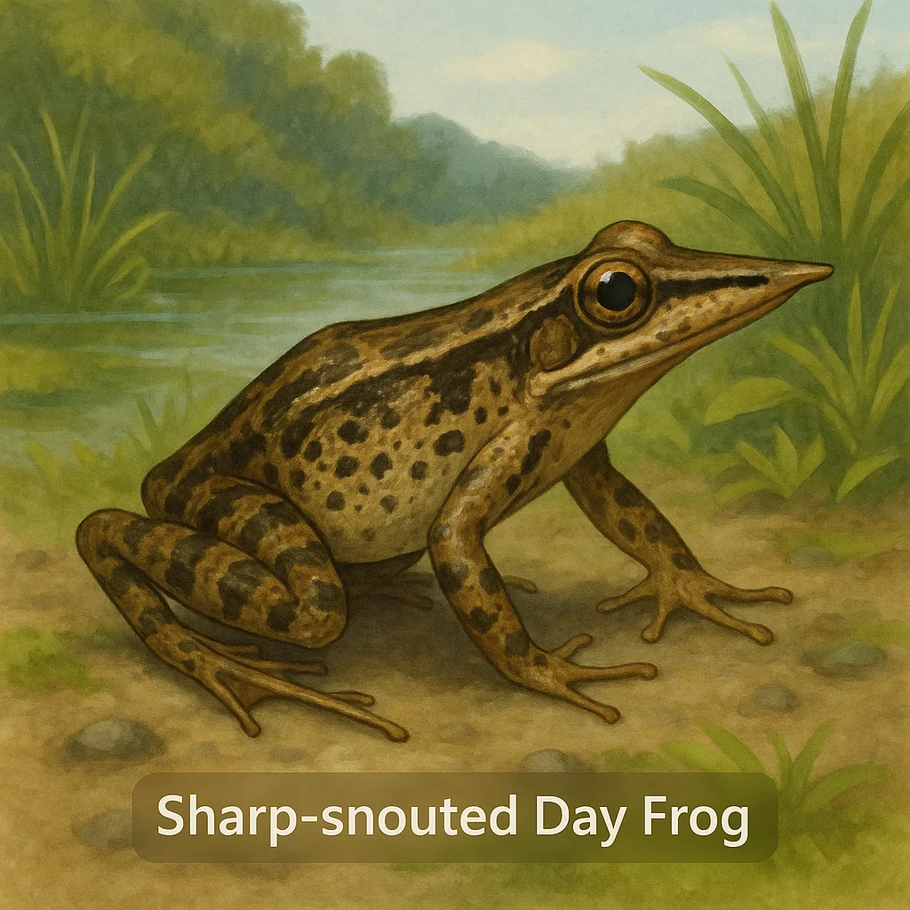 Sharp-snouted Day Frog