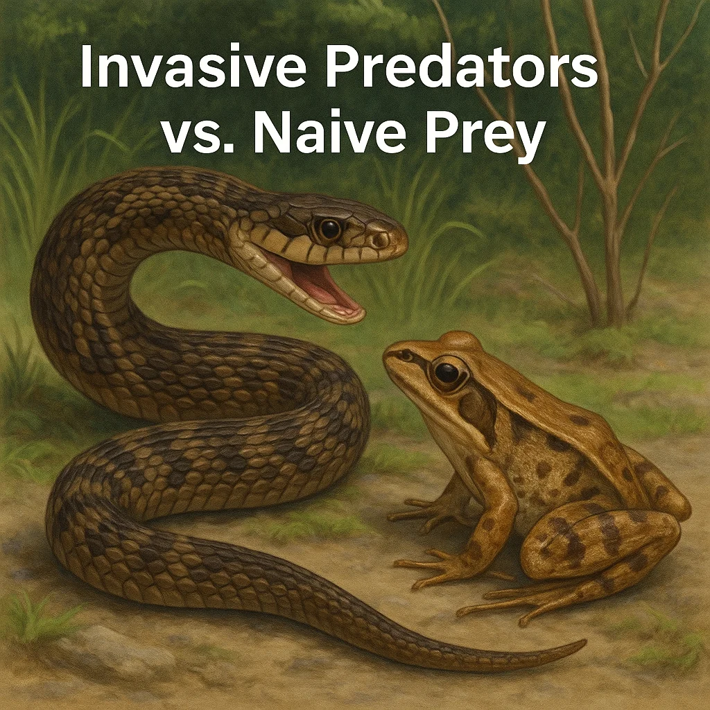 Invasive Predators vs. Naive Prey