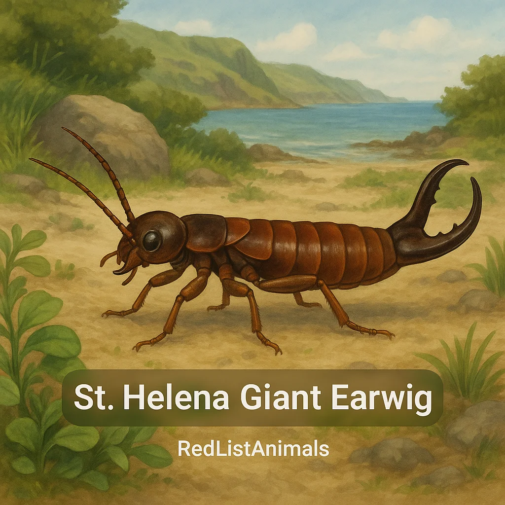 St. Helena Giant Earwig