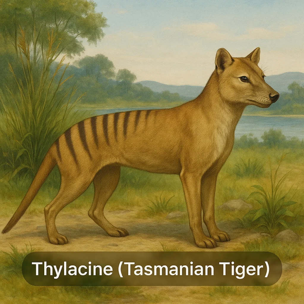 Thylacine (Tasmanian Tiger)