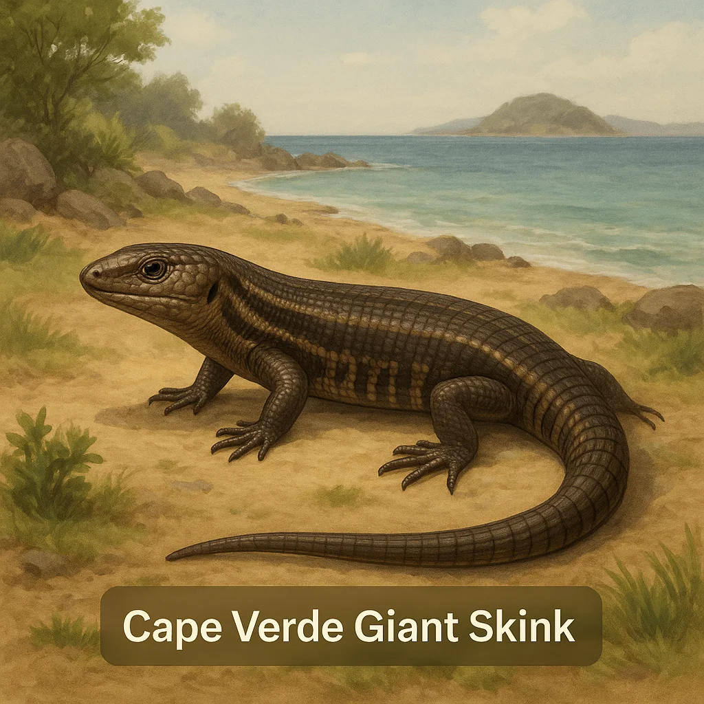 Cape Verde Giant Skink